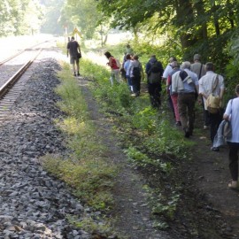 Wanderung entlang der Bahnstrecke Bad Schandau-Sebnitz