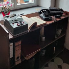 Arbeitsplatz im Maschinenraum